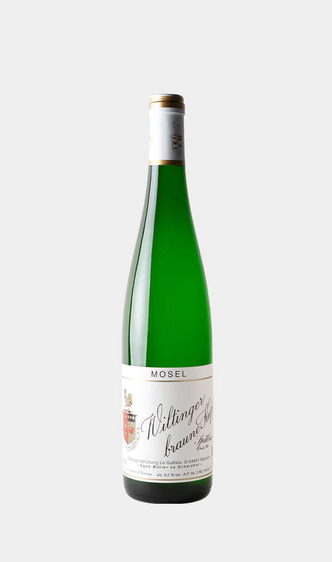 Egon Muller, Le Gallais Wiltinger Braune Kupp Riesling Spatlese 2020 750ML