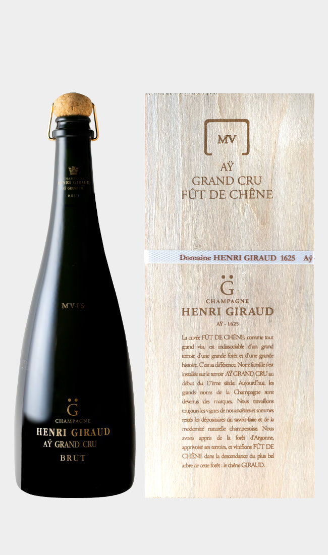 Henri Giraud, MV Ay Grand Cru (Gift Box) MV18 750ML